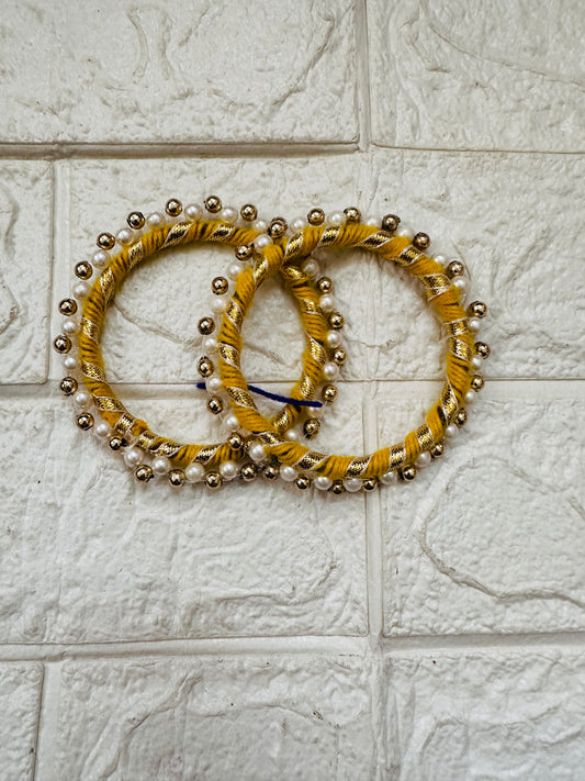 Subh labh Pearl Ring 1 Pair