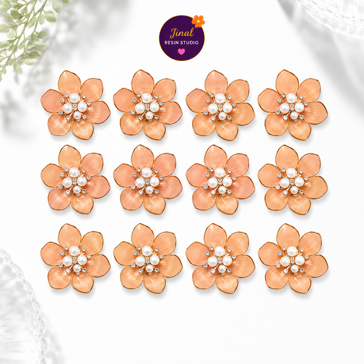 Decorative Pearl Flowers