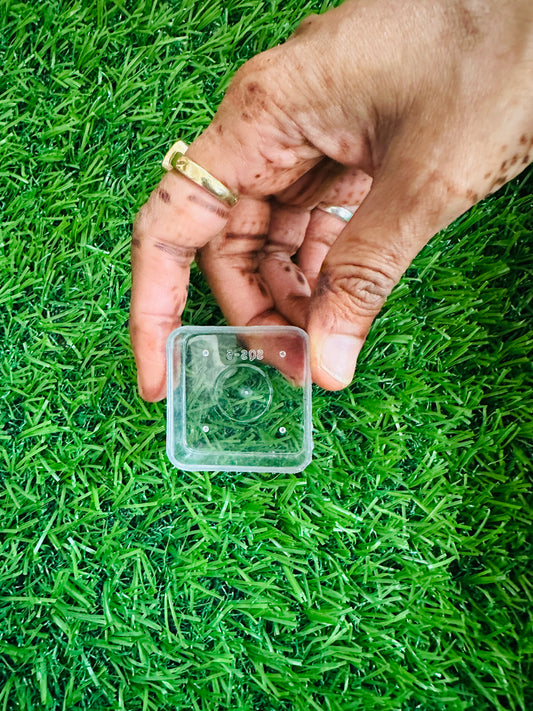 Acrylic Tealight Polycup Square