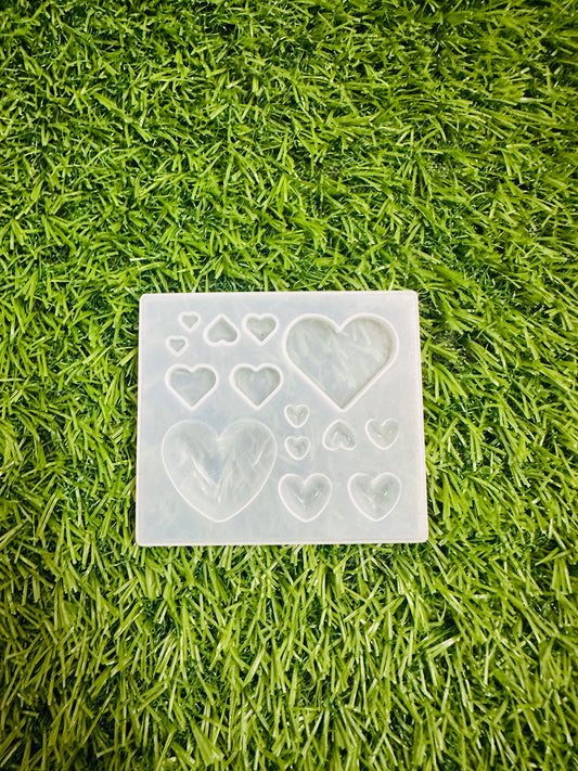 14 in 1 Heart mould small