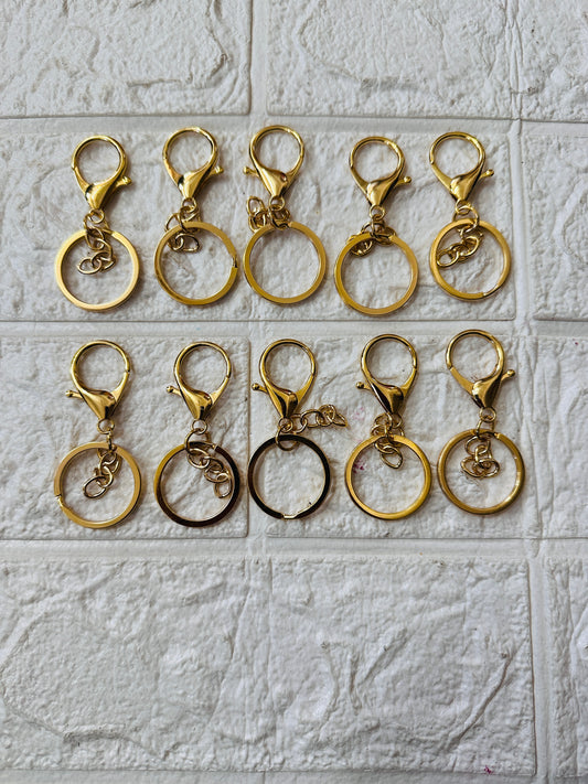 10 in 1 Golden Lobster keyring