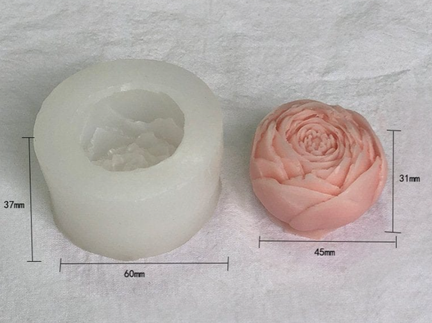 3D Flower Candle Mould