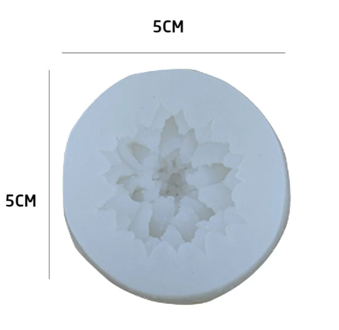3D Flower Candle Handmade Mould