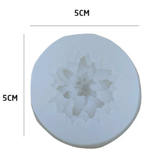 3D Flower Candle Handmade Mould
