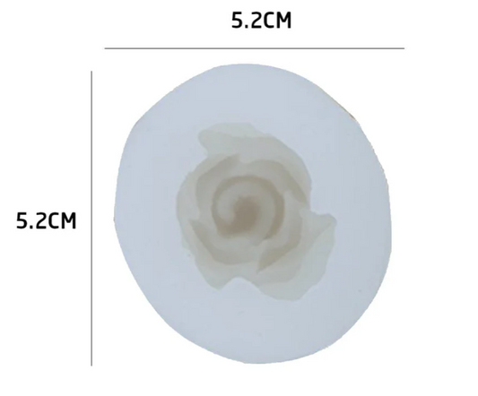 3D Rose Candle Mould