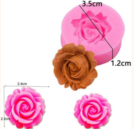 3D ROSE FLOWER MOULD