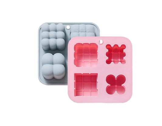 4 Cavity Assorted Small Candle Mould