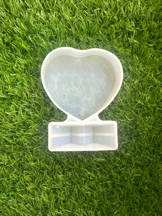 Small Heart with Stand mould