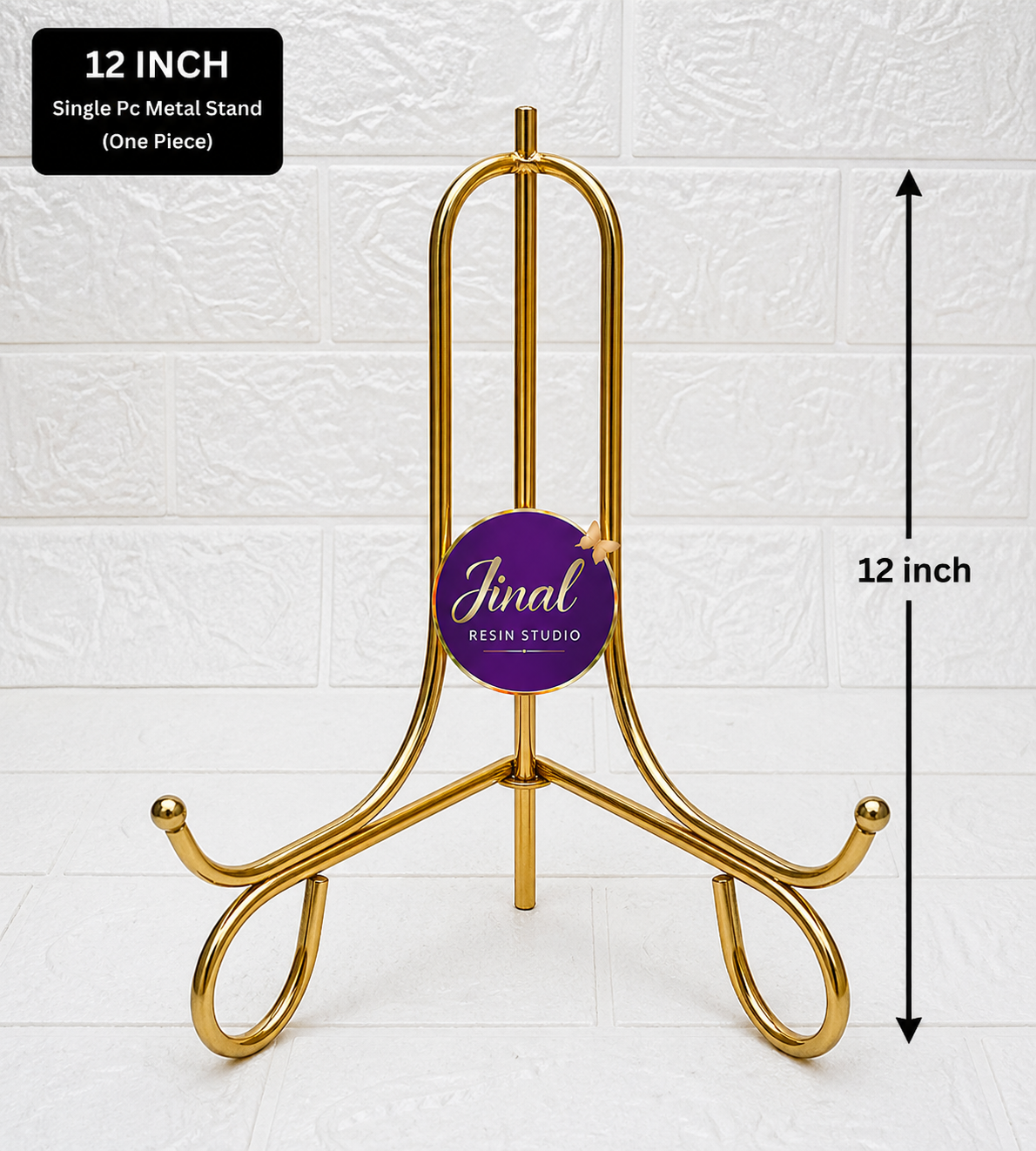 12 inch metal folding stand