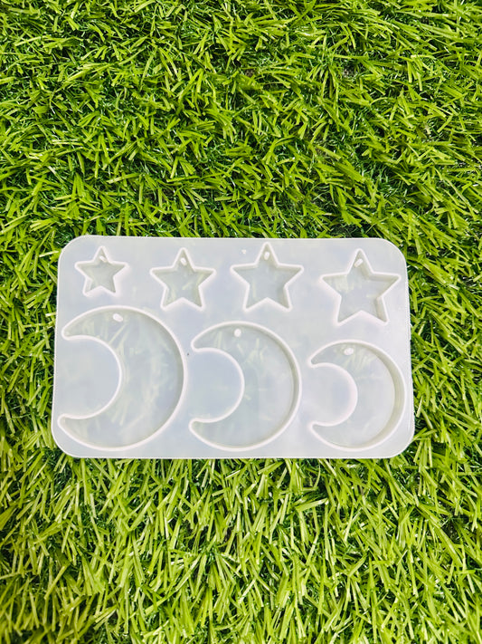 Half moon star jewellery mould