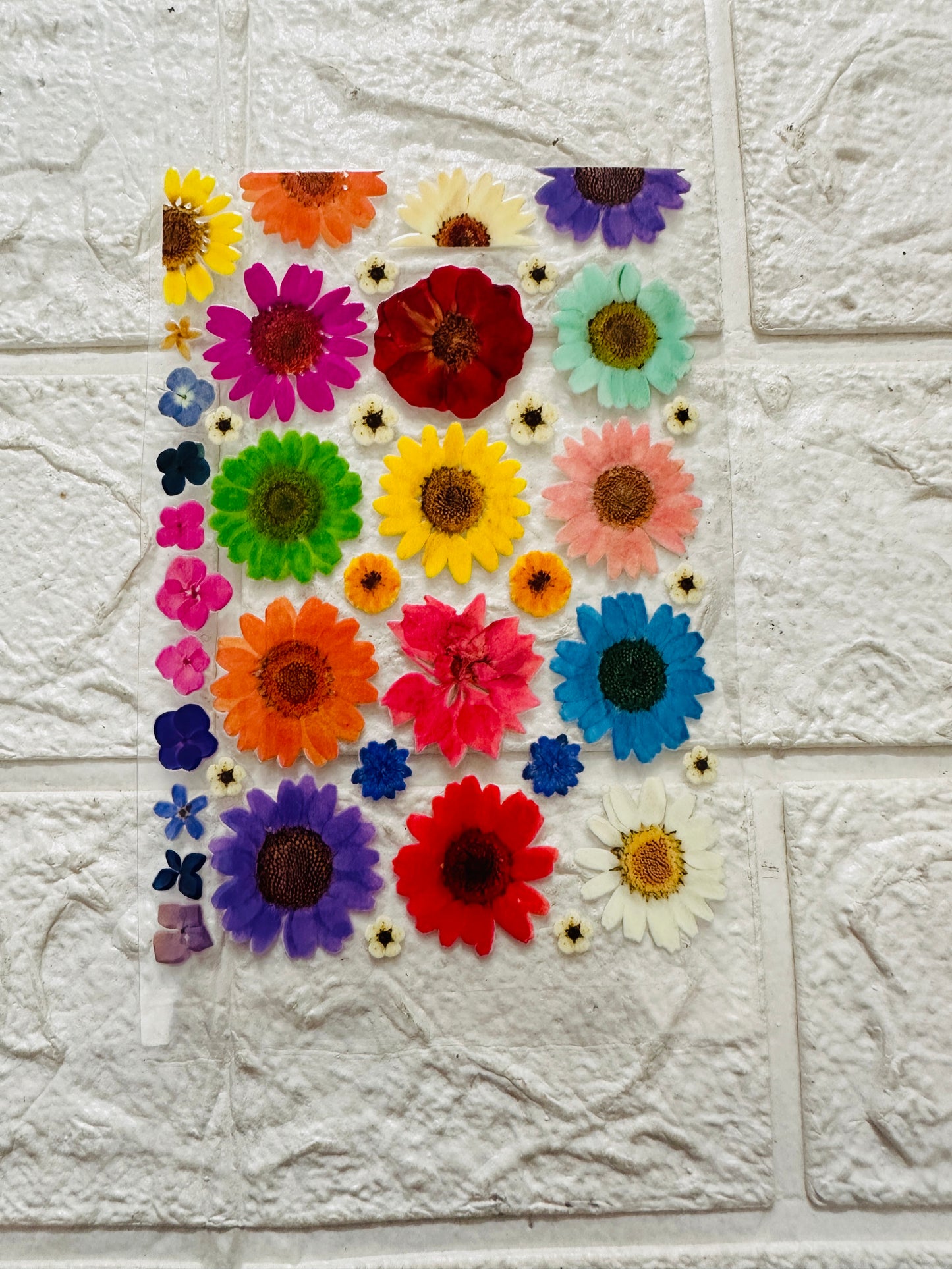 Flower UV Dtf sticker