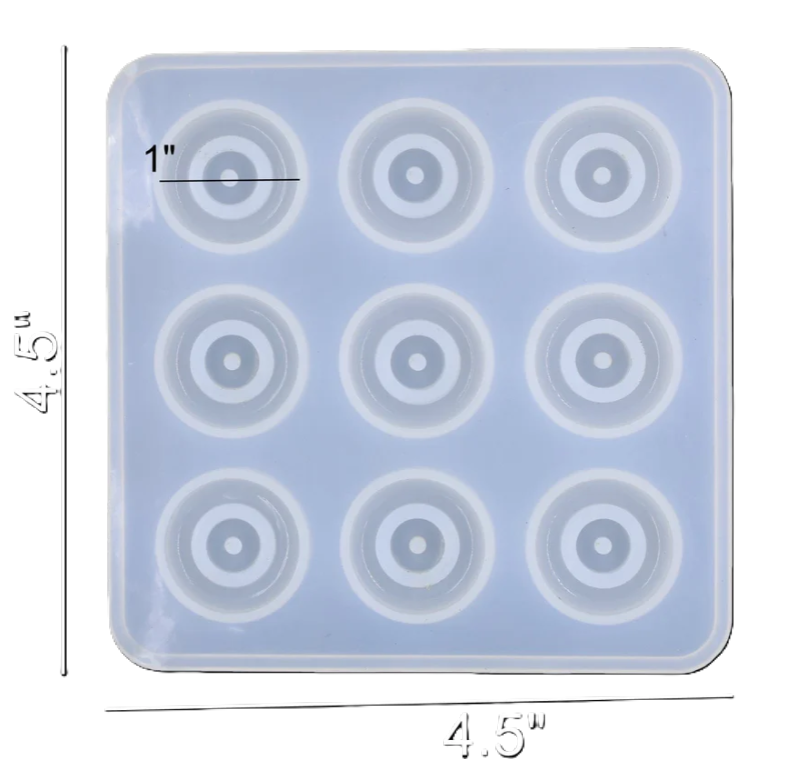 9 Cavity Evil Eye Mould