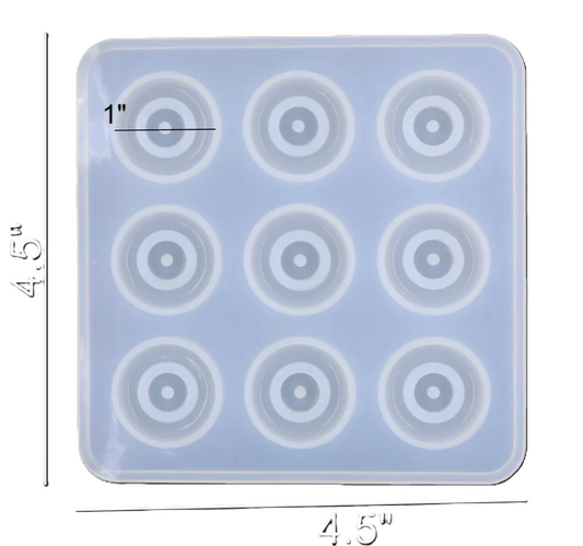 9 Cavity Evil Eye Mould