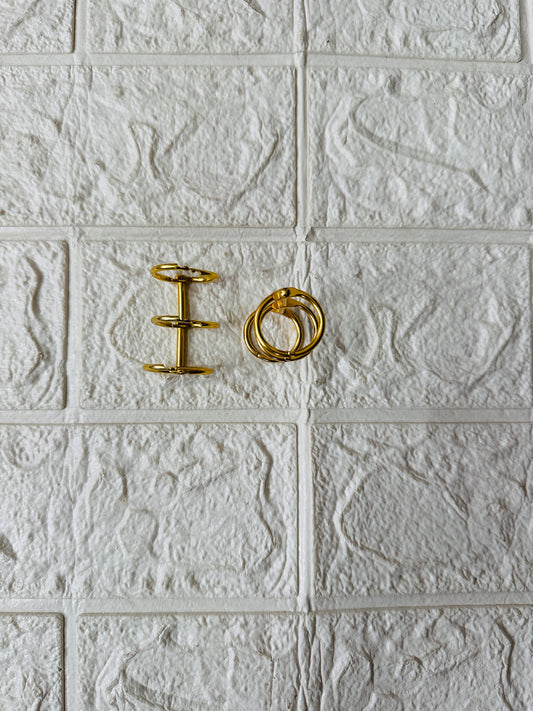 Book ring gold pack of 2