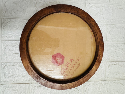 10” Teakwood Frame varmala preservation