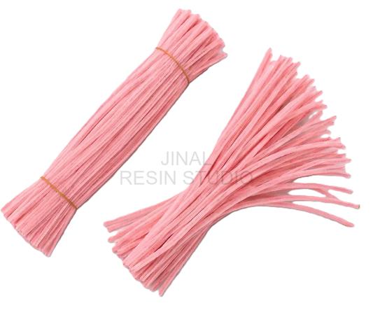 Baby Pink Premium Pipe Cleaners 8MM