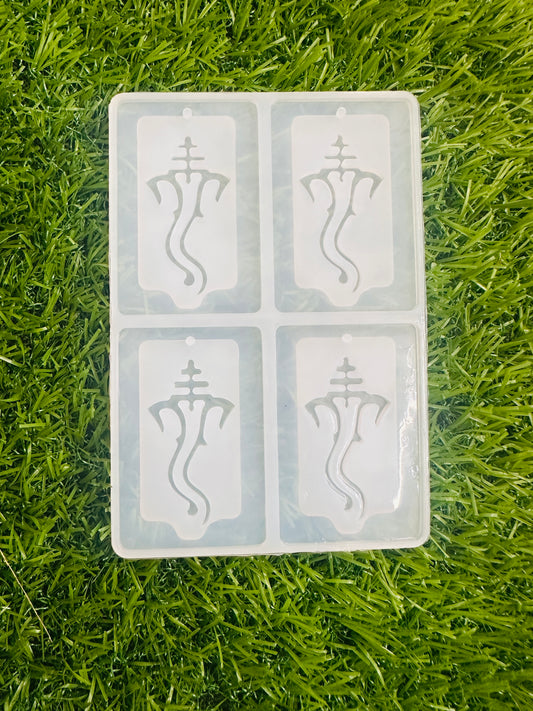 4 cavity Ganpati(Ganesha) Ji mould