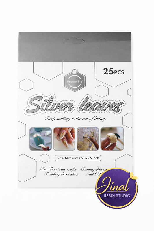 Foil Paper 14×14 cm Silver (25 pcs)