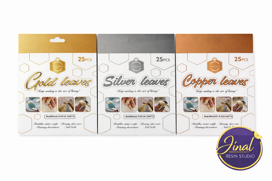 Premium Foil paper combo gold, silver, and copper shades