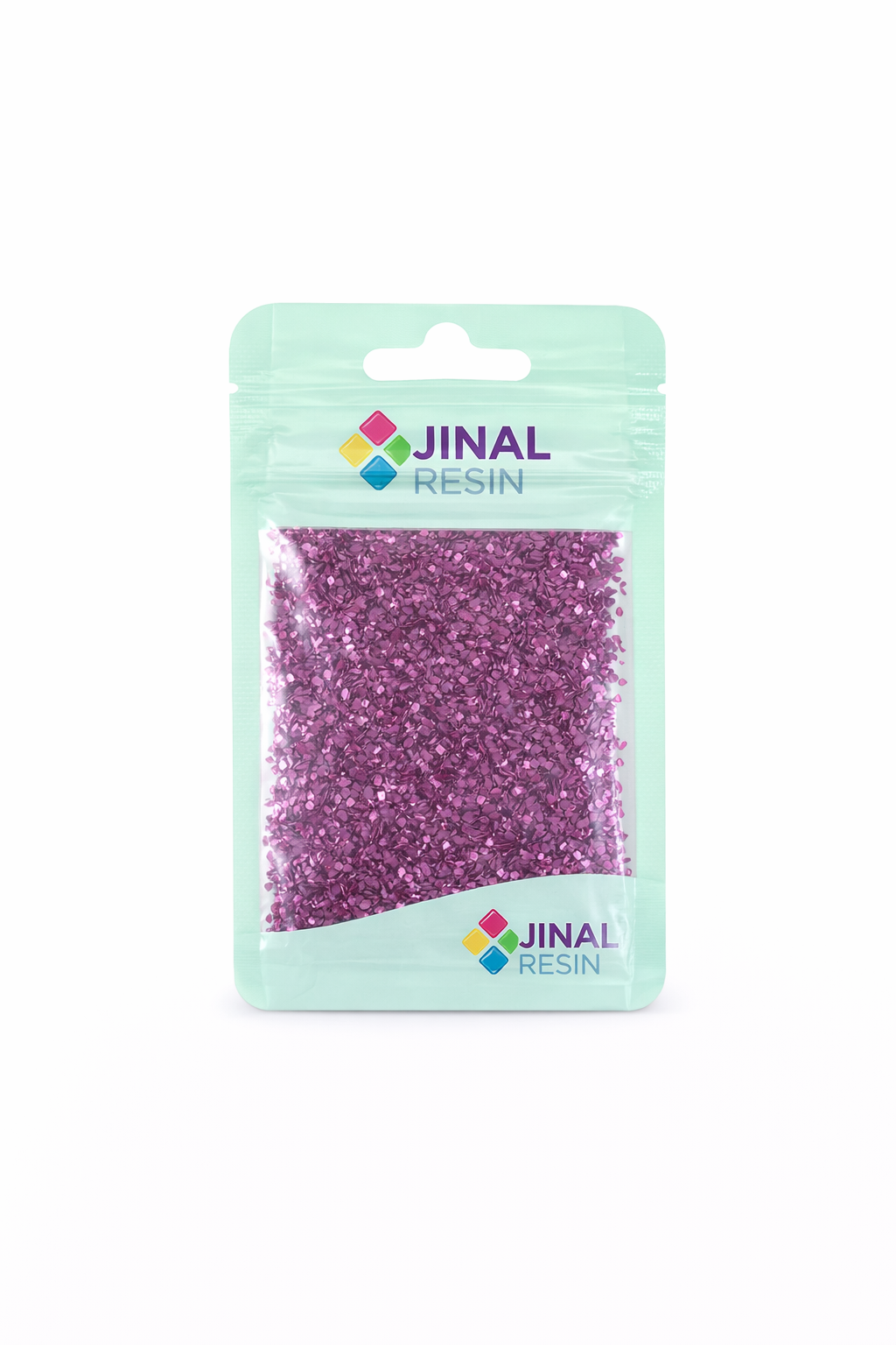 Vibrant purple pink Resin Stones 10 Gram 003