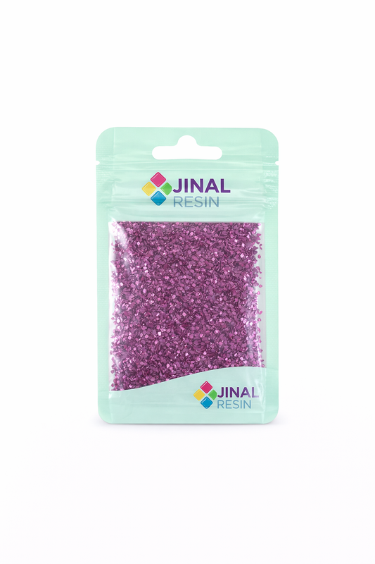 Vibrant purple pink Resin Stones 10 Gram 003
