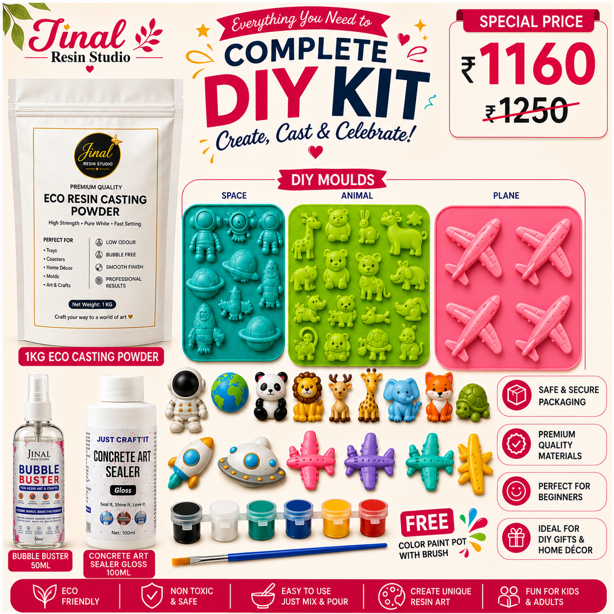 Complete DIY Kits for Kids