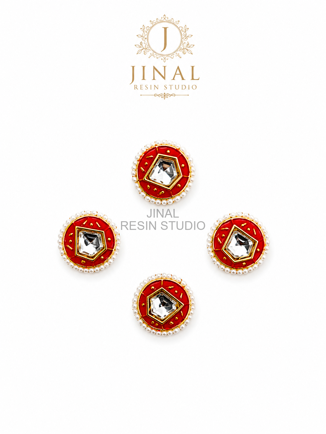 Rakhi Kundan 1pc