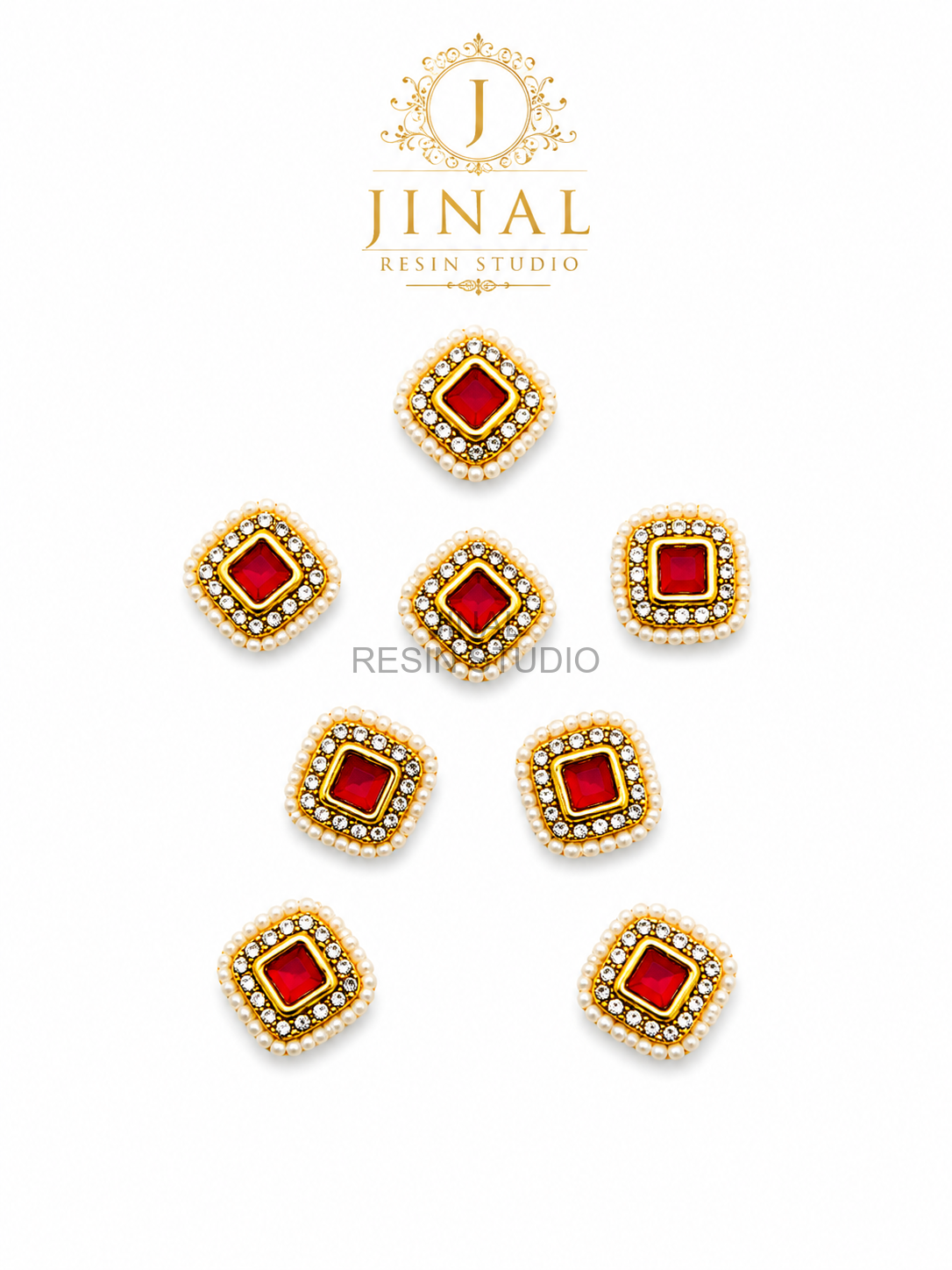Rakhi Kundan 13 1pc