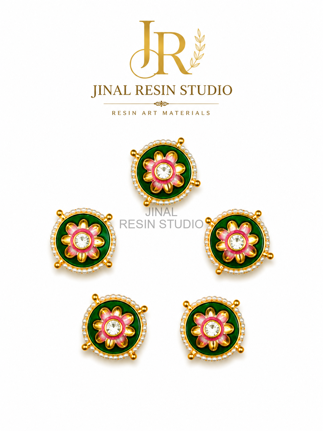 Rakhi Kundan 016 1pc