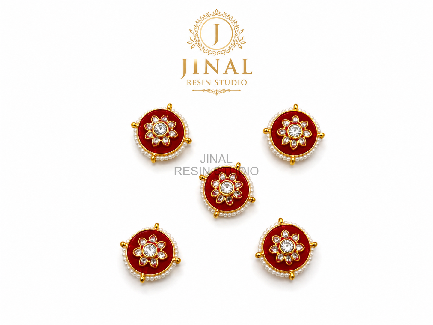 Rakhi Kundan 018 1pc