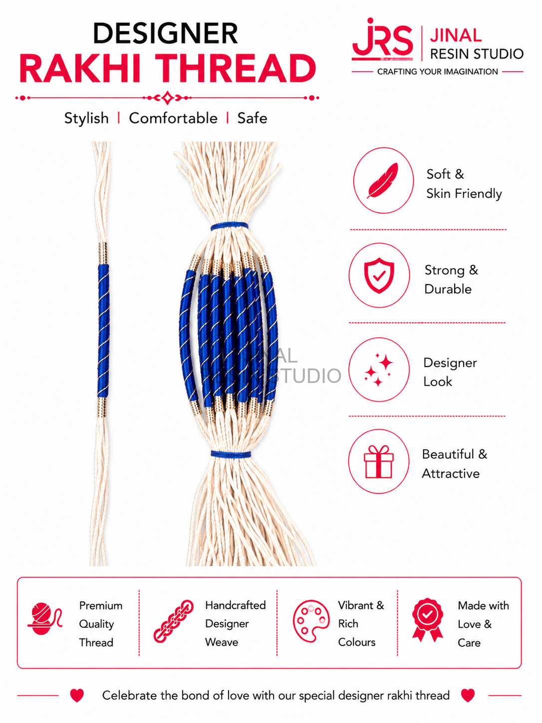 Rakhi Thread 10 2pcs