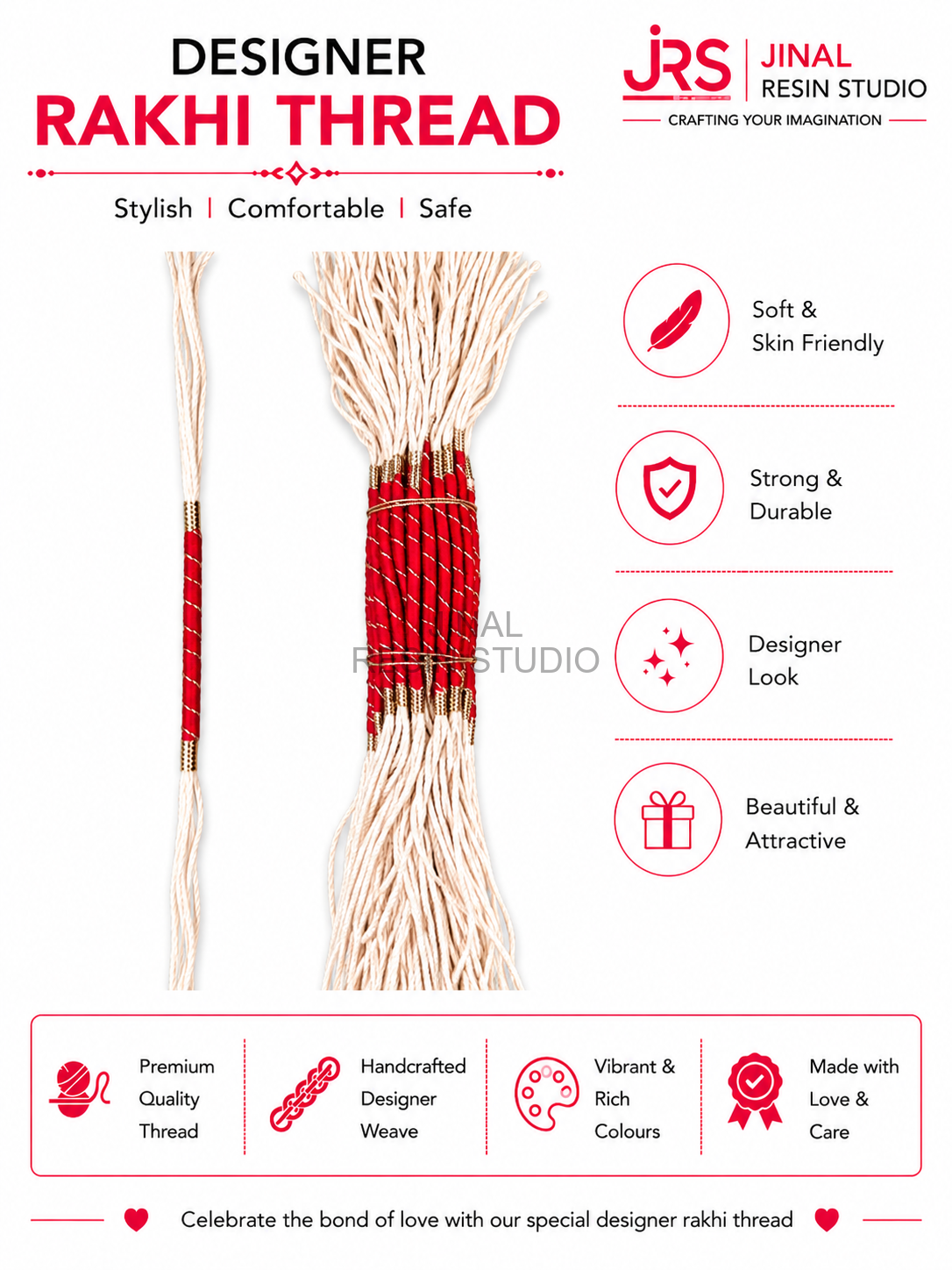 Rakhi Thread 14 2pcs