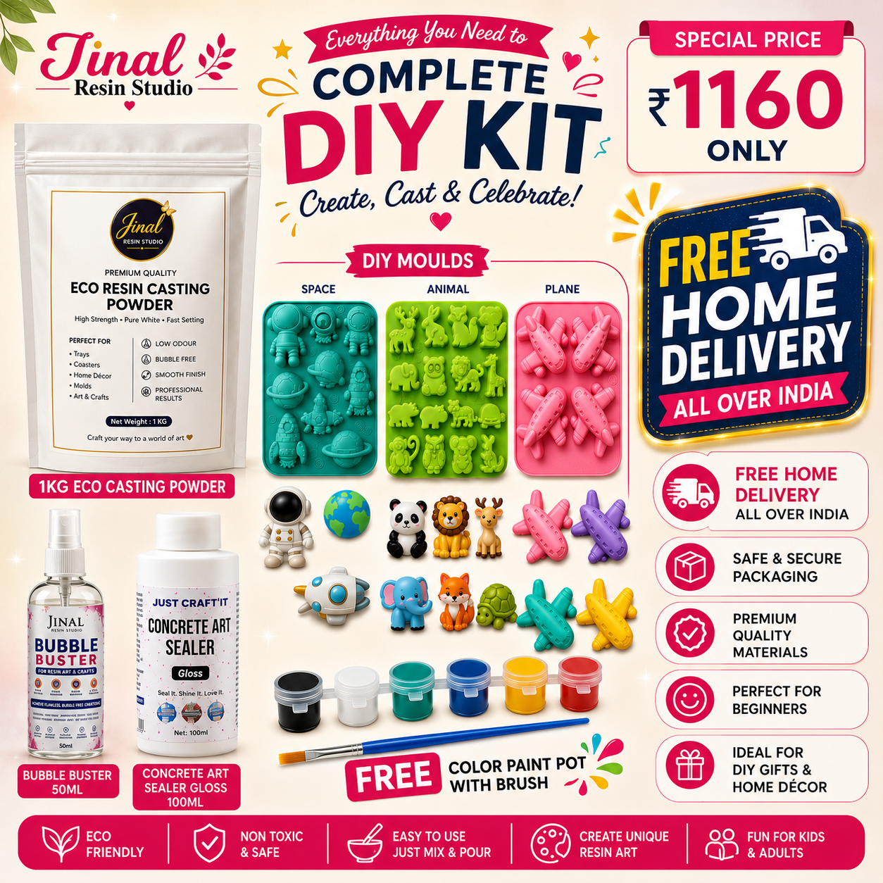 Complete DIY Kits for Kids