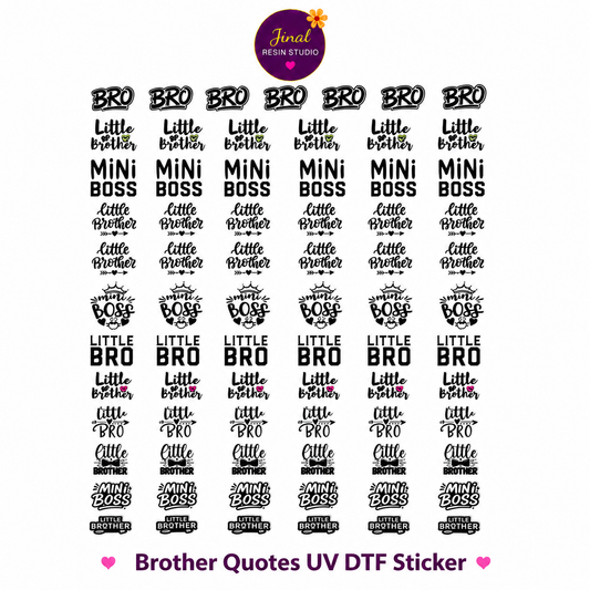 Rakhi UV DTF Stickers