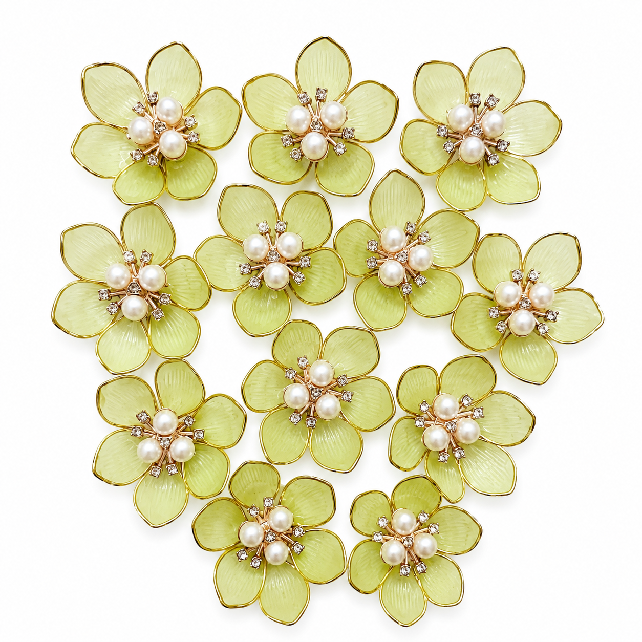 Decorative Pearl Flowers