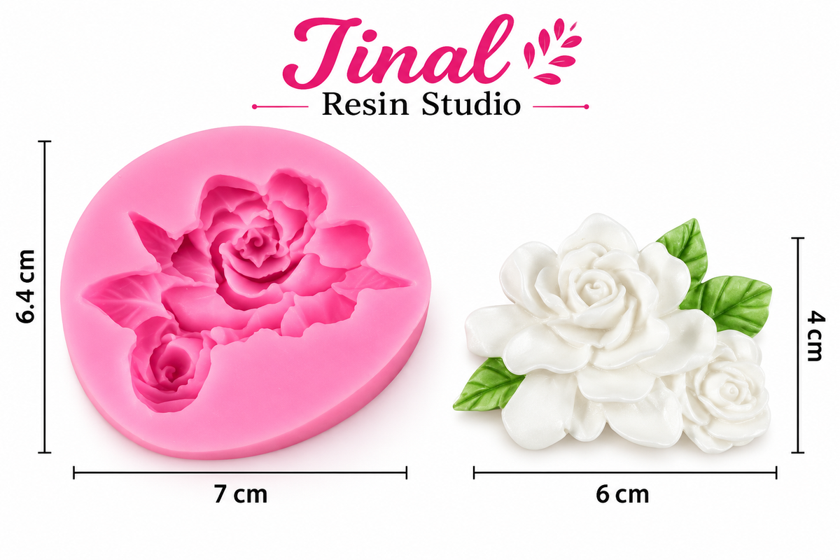 3D Flower Shape Handmade Mould HM0081