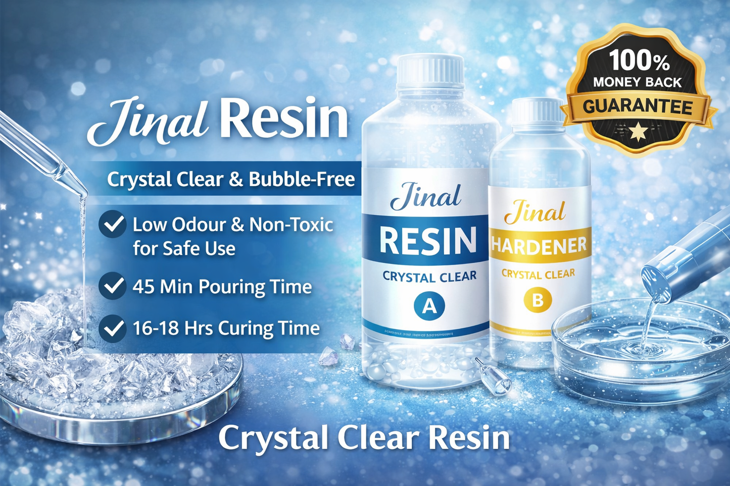 Resin 2:1 Clear High Glossy