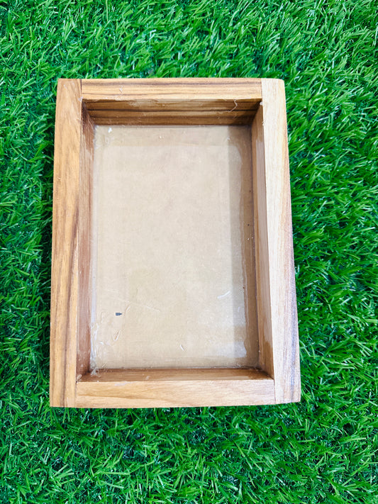 7*5 Rectangle Wooden Teakwood