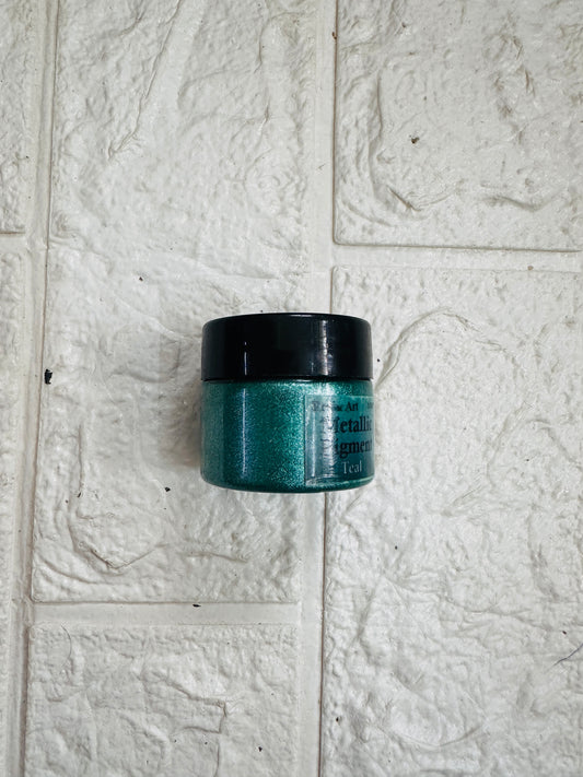 Metallic Teal Green pigment