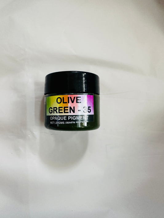 Olive Green opaque Pigment