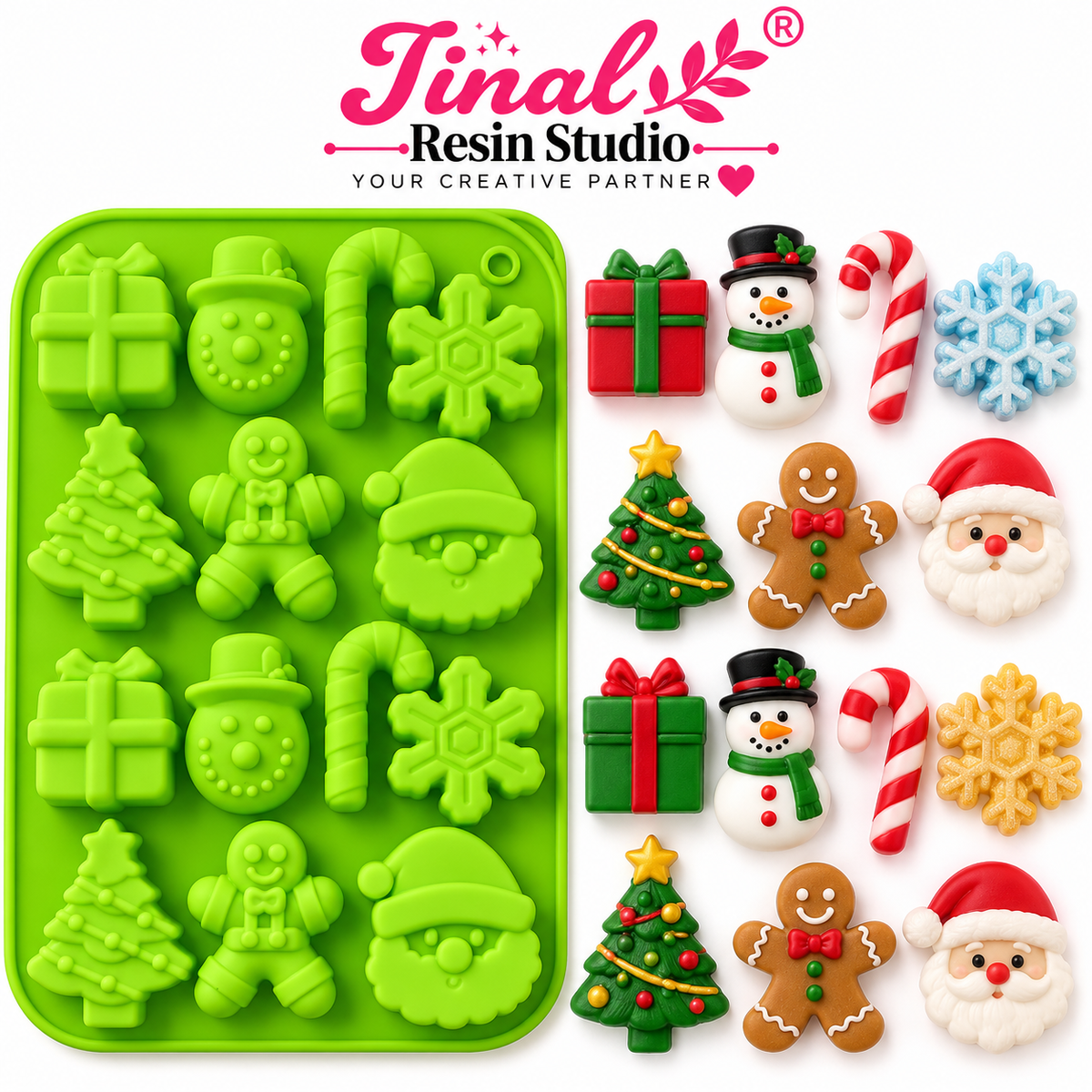 Festive Christmas DIY Moulds