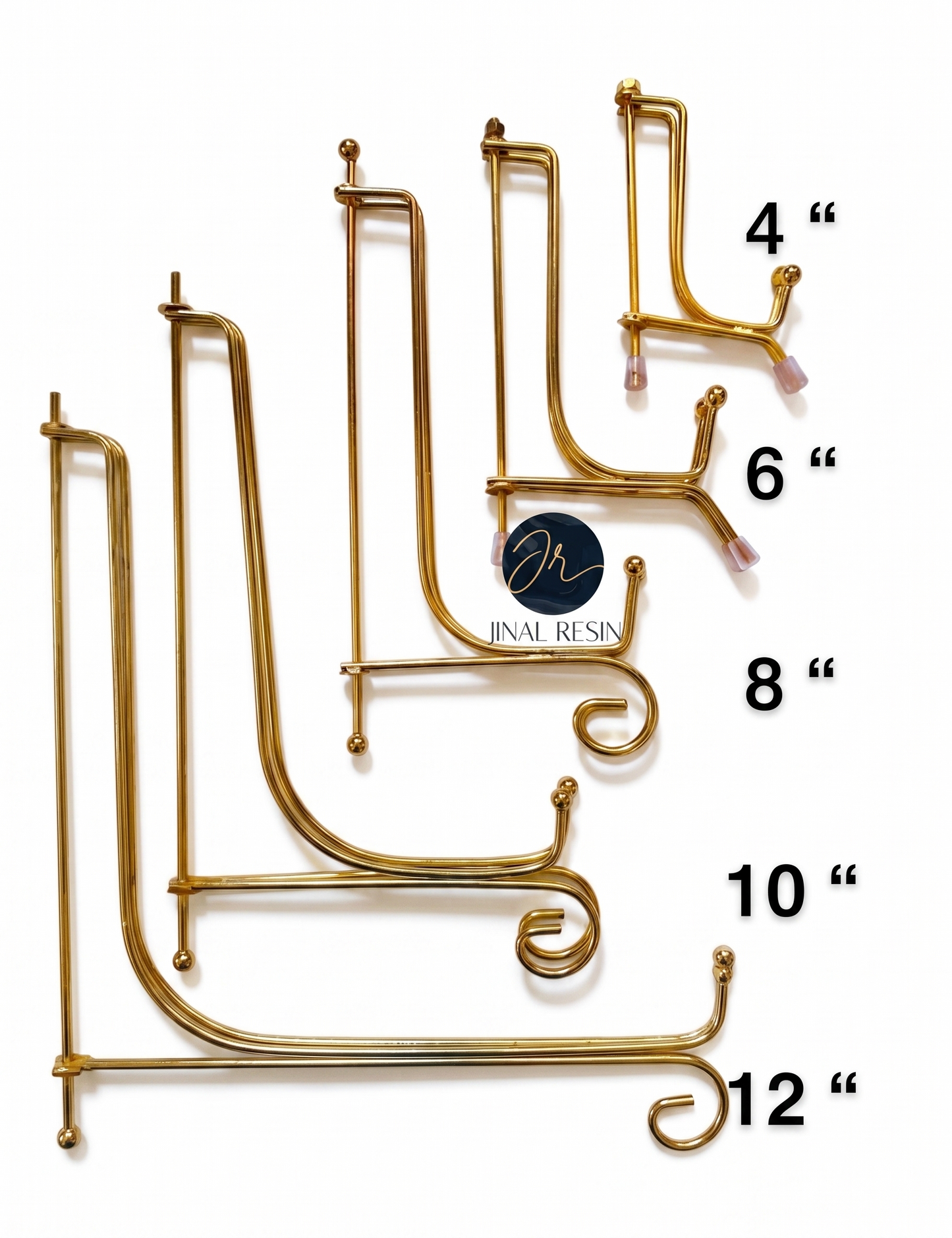 Golden Foldable Metal Stand