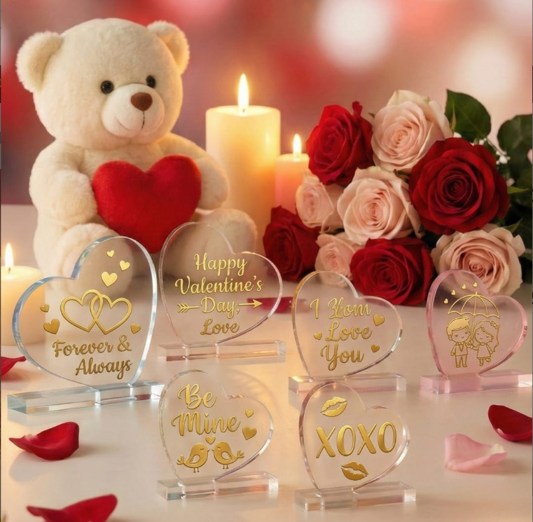 4 In 1 Heart Stand Photo Frame & Display Stand Mold