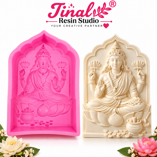 Laxmi Ji Silicone Mould for Resin, Candle & DIY art