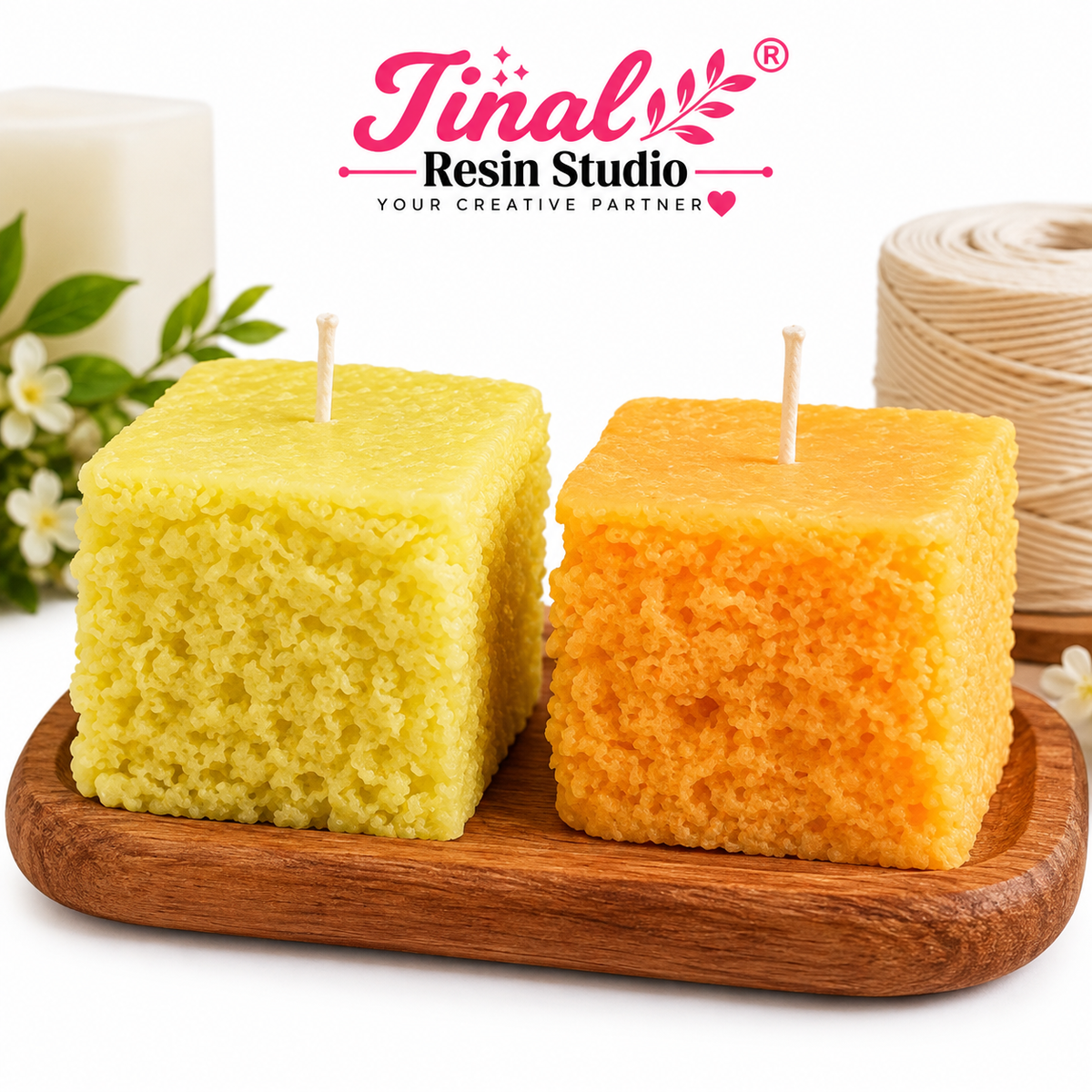 Dhokla Candle Mould