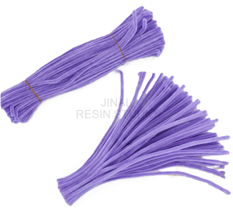 Lavender Pipe Cleaners 8MM