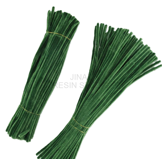 Mehendi Green Pipe Cleaners 8MM