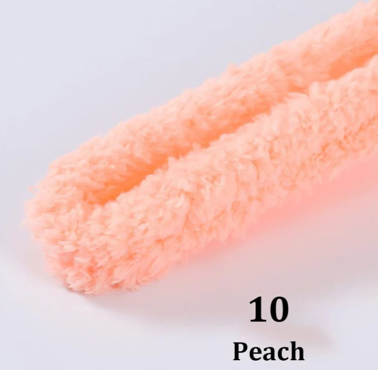 Coral Fleece Pipe Cleaner (Approx. 1 Meter)
