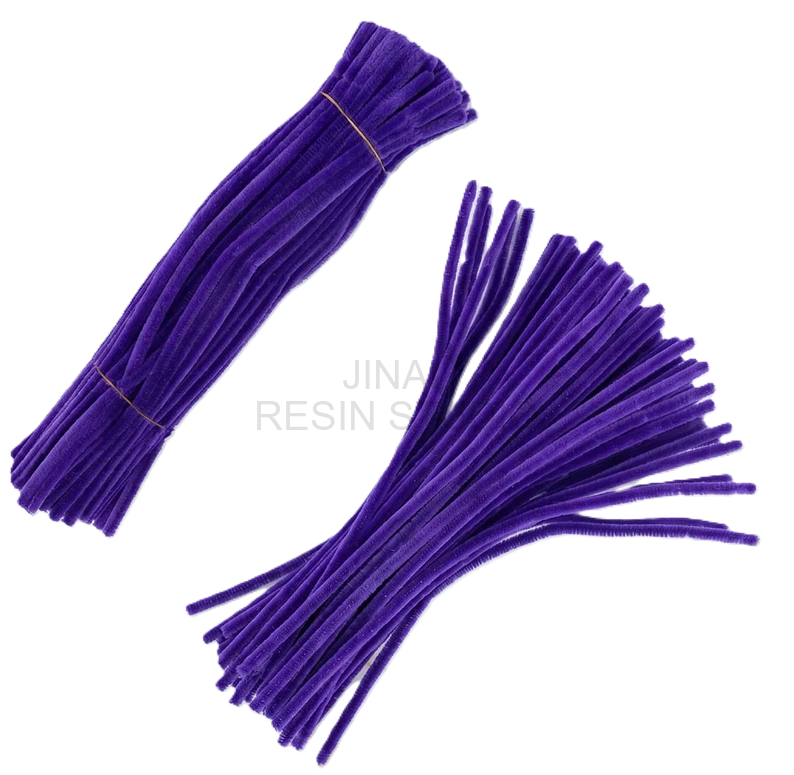Purple Pipe Cleaners 8MM