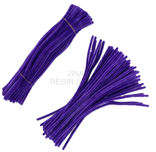 Purple Pipe Cleaners 8MM